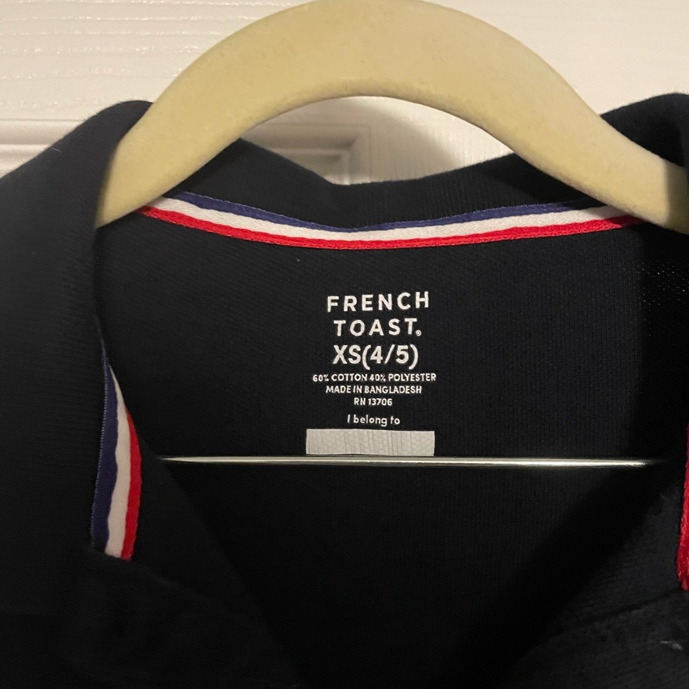 Girls French Toast Polo Dress - Picture 2 of 2